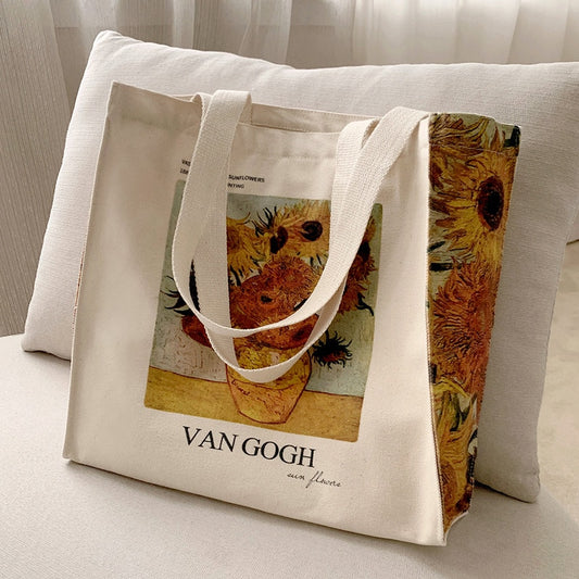 Vincent van Gogh - "Sunflower" - Tote bag