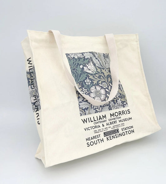 William Morris - "Blue Garden" - Tote Bag